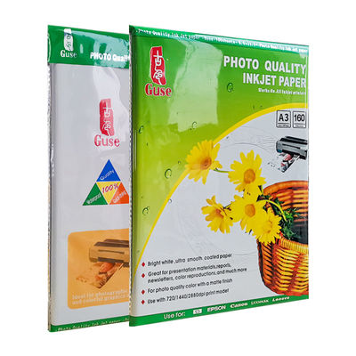 A3 Inkjet Cast Coated Paper Photo High Glossy 115g for Family Photo